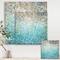 Designart - Blocked Abstract - Nautical & Coastal Gallery-wrapped Canvas